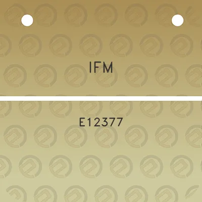 ifm-e12377