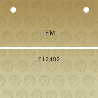 ifm-e12402