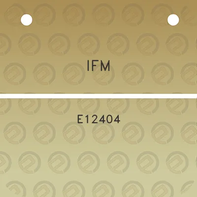 ifm-e12404