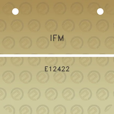 ifm-e12422