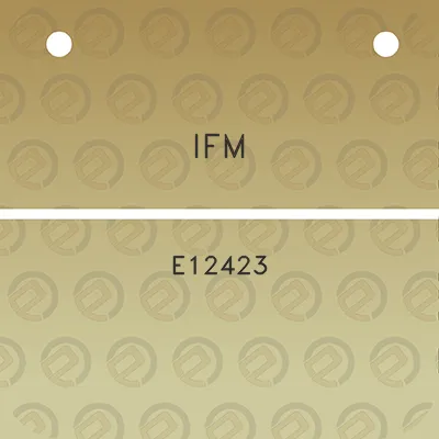 ifm-e12423