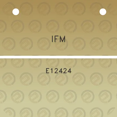 ifm-e12424