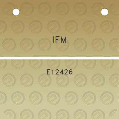 ifm-e12426