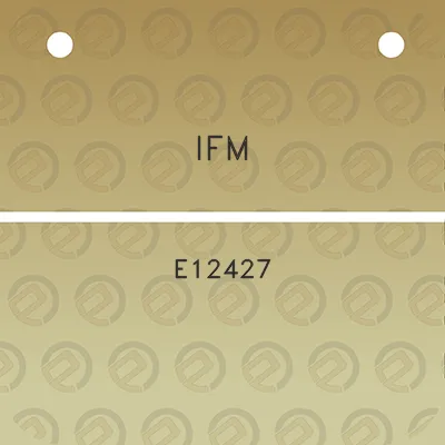 ifm-e12427