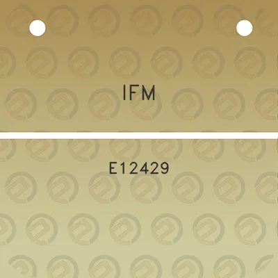 ifm-e12429