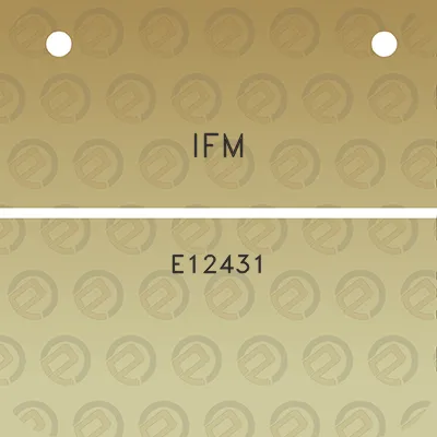 ifm-e12431