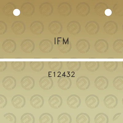 ifm-e12432