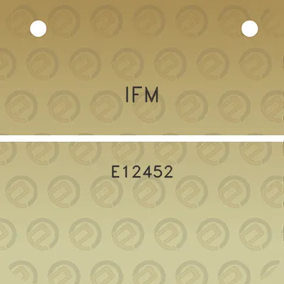 ifm-e12452