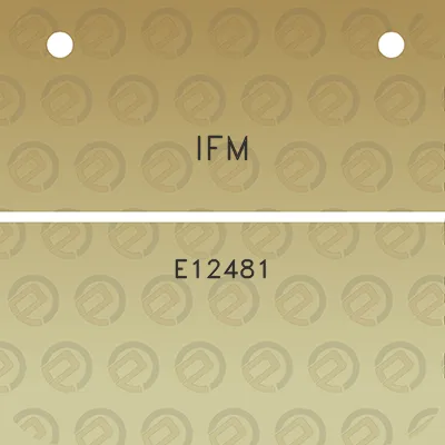 ifm-e12481