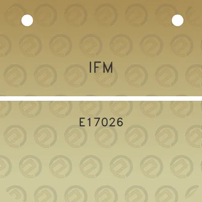 ifm-e17026