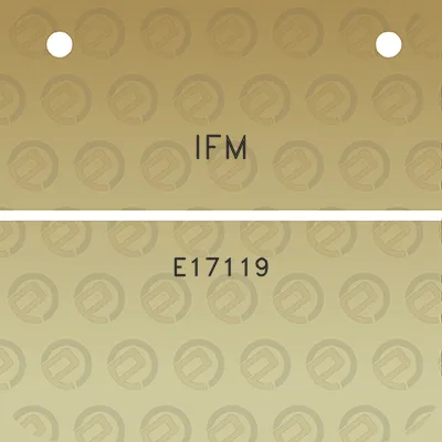 ifm-e17119