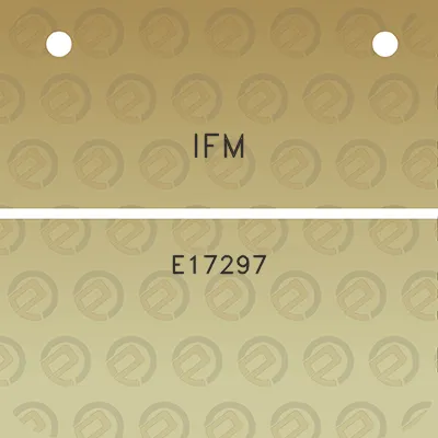 ifm-e17297