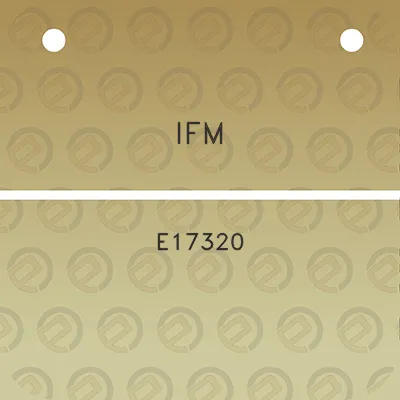 ifm-e17320