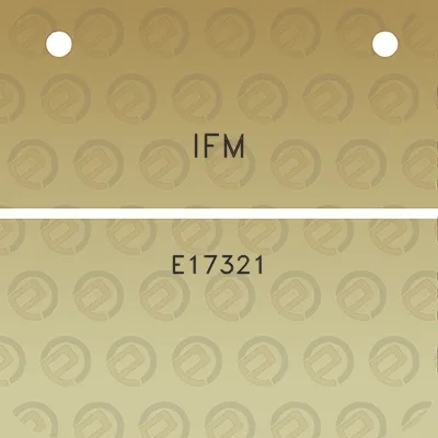 ifm-e17321