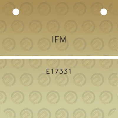 ifm-e17331