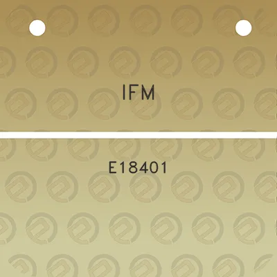 ifm-e18401