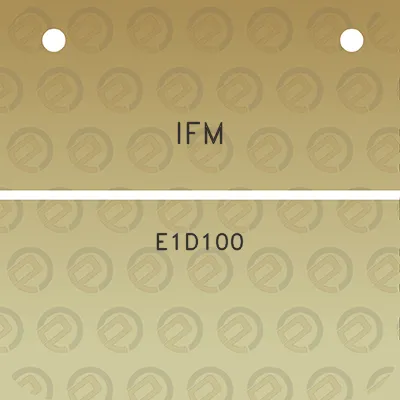 ifm-e1d100