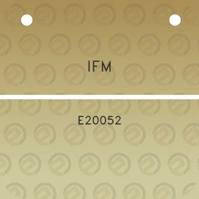 ifm-e20052