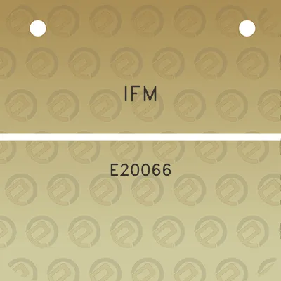 ifm-e20066