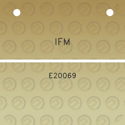 ifm-e20069