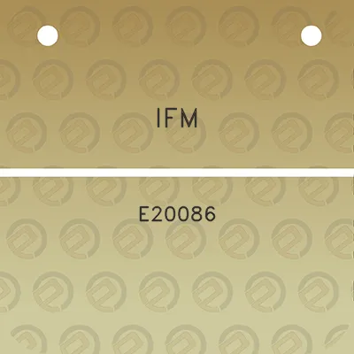 ifm-e20086