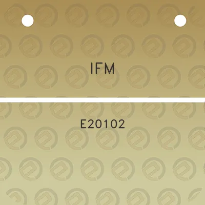 ifm-e20102