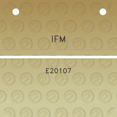 ifm-e20107