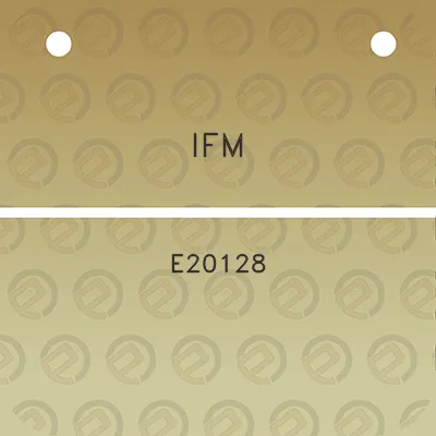 ifm-e20128