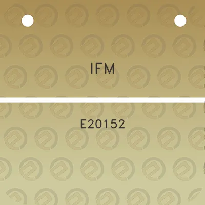 ifm-e20152