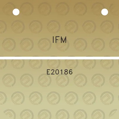 ifm-e20186