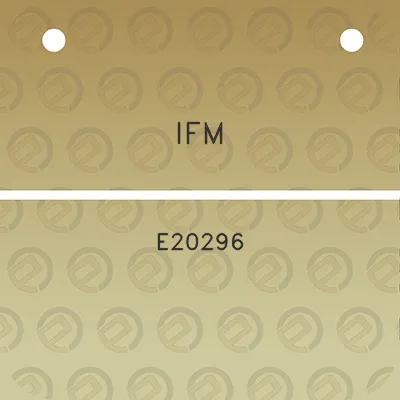 ifm-e20296