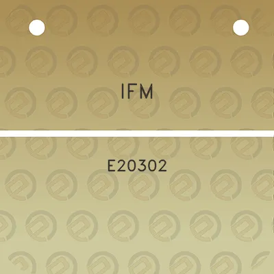 ifm-e20302