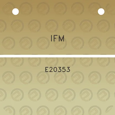 ifm-e20353