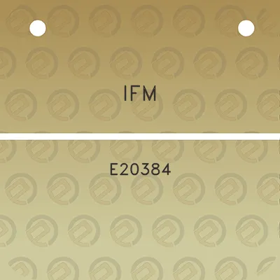 ifm-e20384