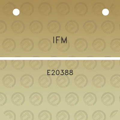 ifm-e20388