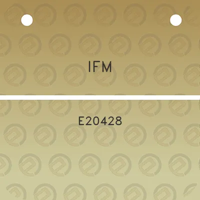 ifm-e20428