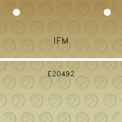 ifm-e20492