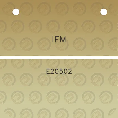 ifm-e20502