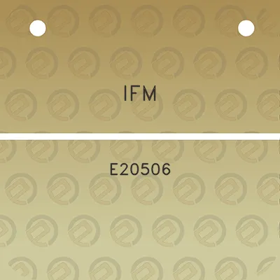 ifm-e20506