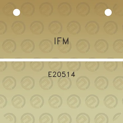 ifm-e20514