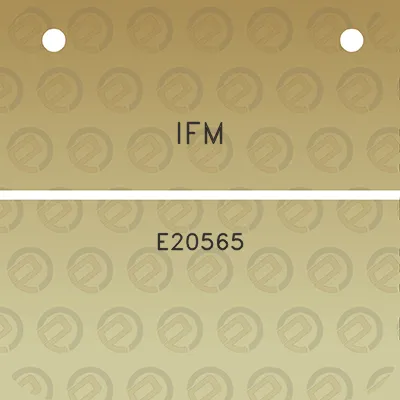 ifm-e20565