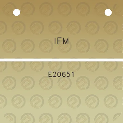 ifm-e20651