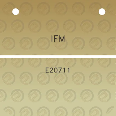 ifm-e20711