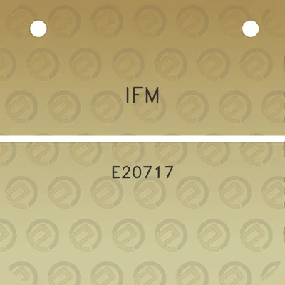 ifm-e20717