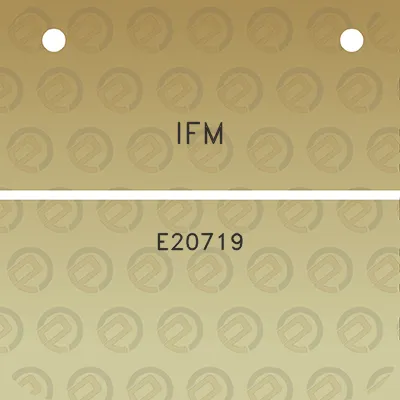 ifm-e20719