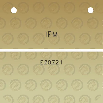 ifm-e20721