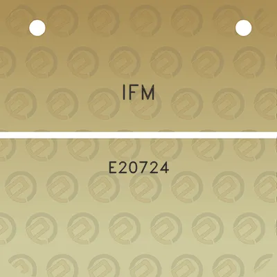 ifm-e20724