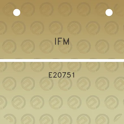 ifm-e20751