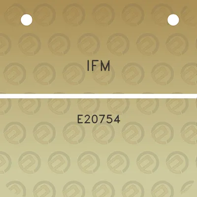 ifm-e20754