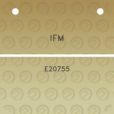 ifm-e20755